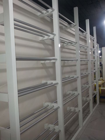 MUEBLE, PARA GUARDADO DE CARPETAS, ALUMINIO Y ACERO